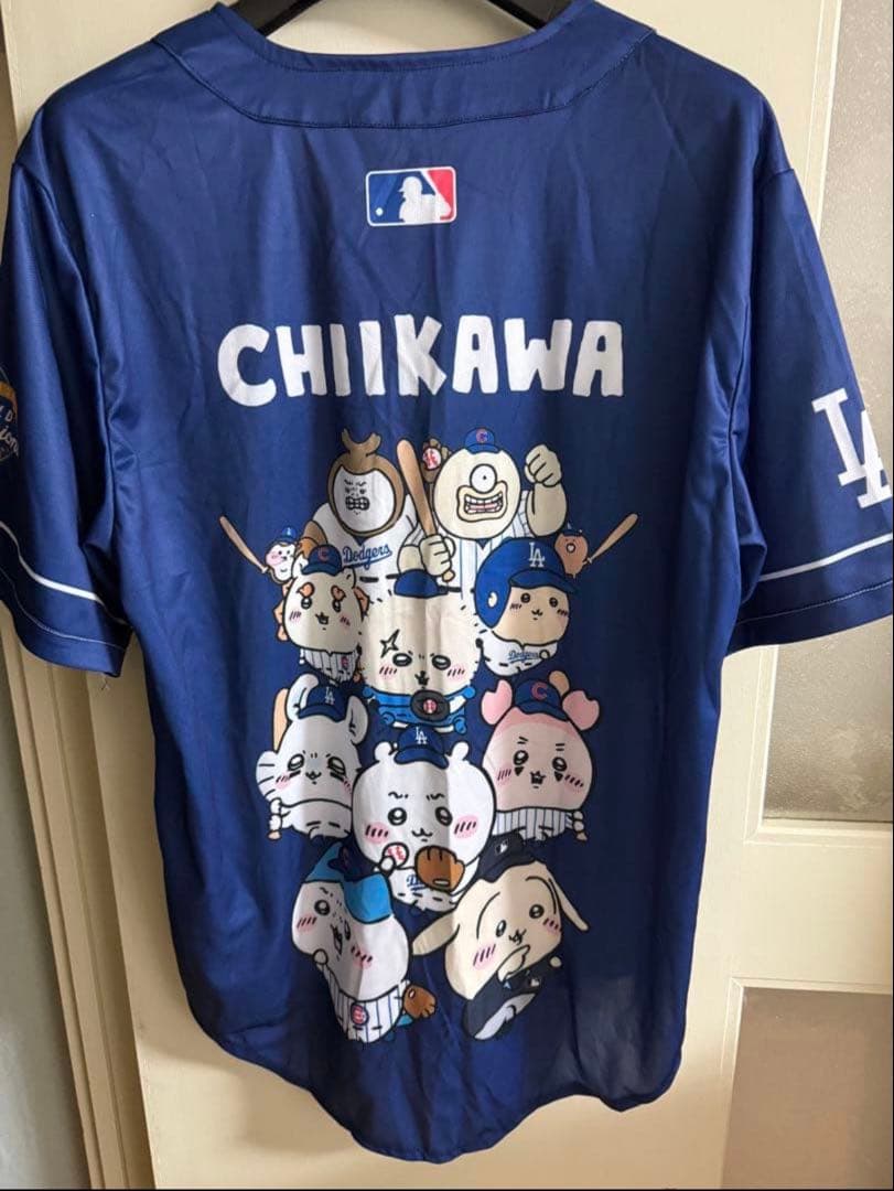 ちいかわ　ドジャース　 Dodgers ユニフォーム 新品　激レア　Lサイズ