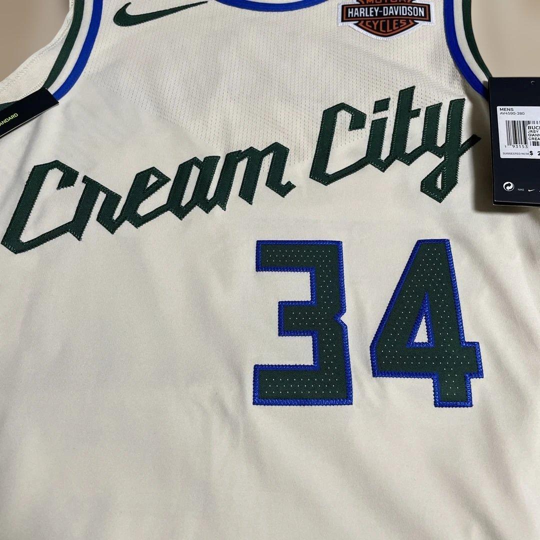 ド*ン様 新品未使用　ミルウォーキー・バックス Cream City NIKEユ