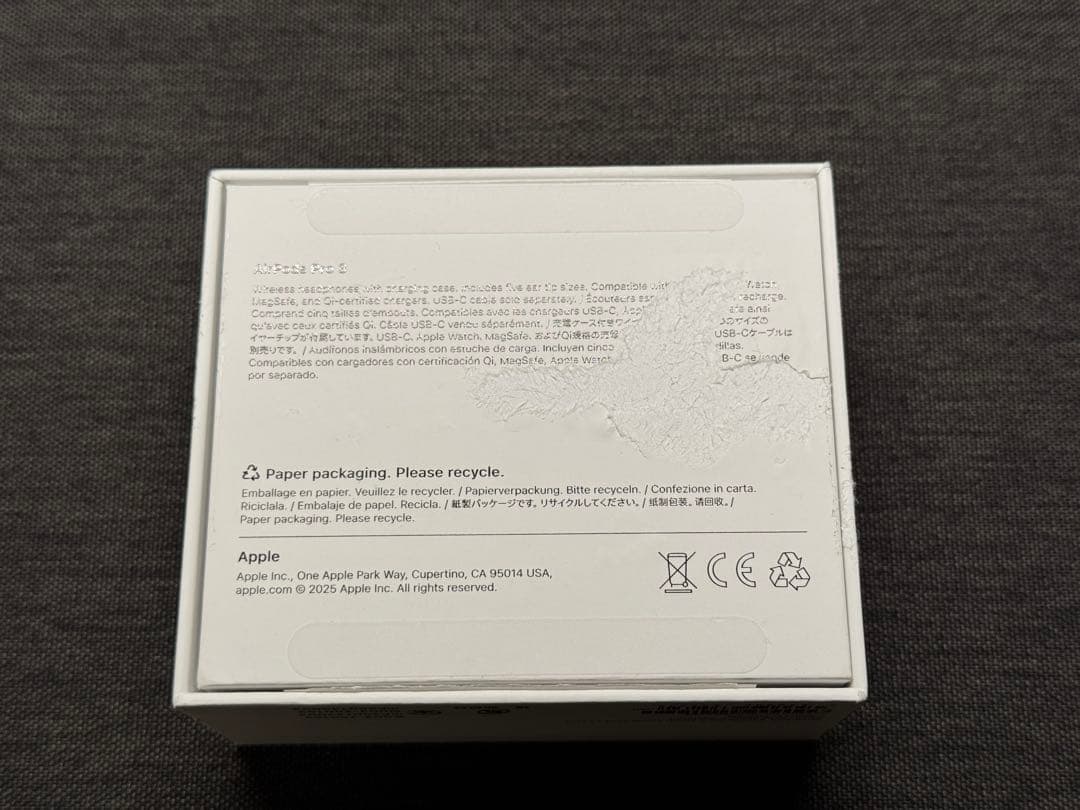 AppleCare+加入済み　AirPods Pro 3　総額47,600 円