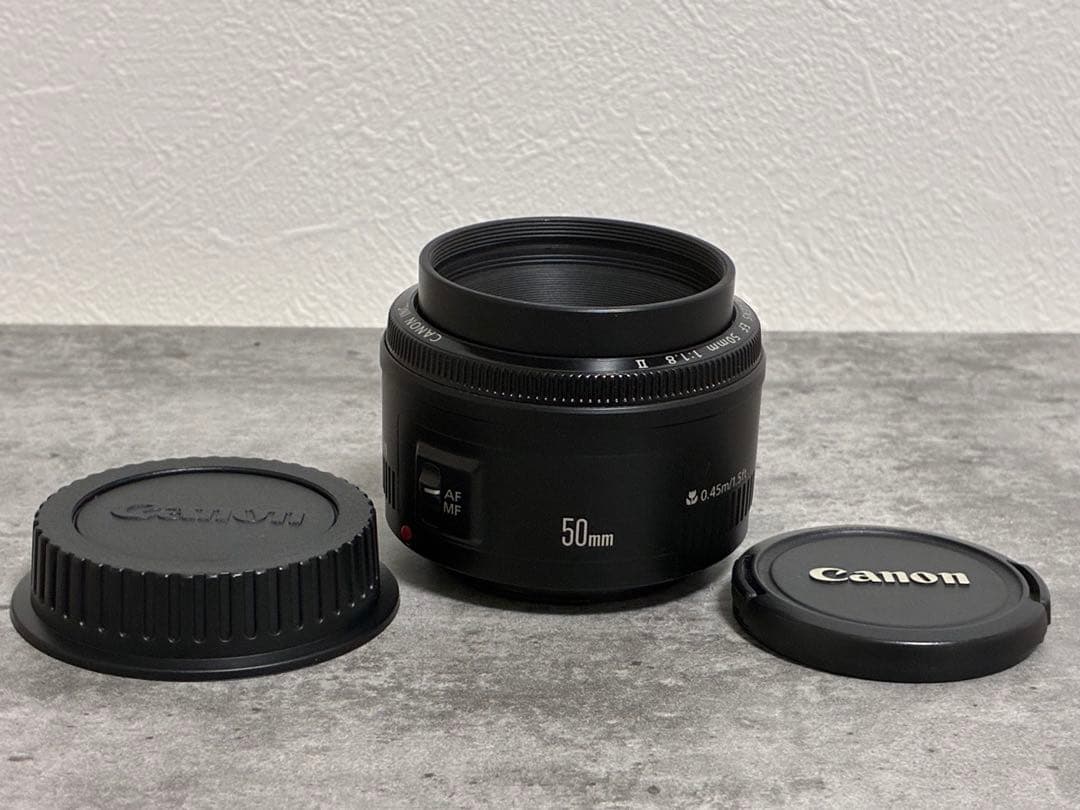 ⭐️美品⭐️キャノン Canon EF 50mm 1:1.8 II 単焦点レンズ