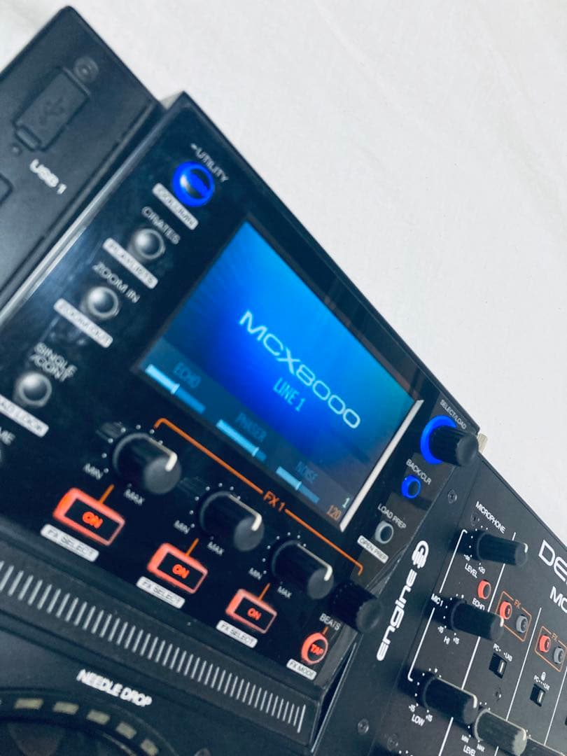 DENON DJ MCX8000 コントローラー 動作良好 専用ケース付き
