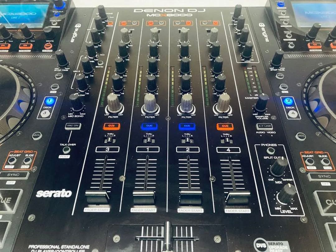 DENON DJ MCX8000 コントローラー 動作良好 専用ケース付き