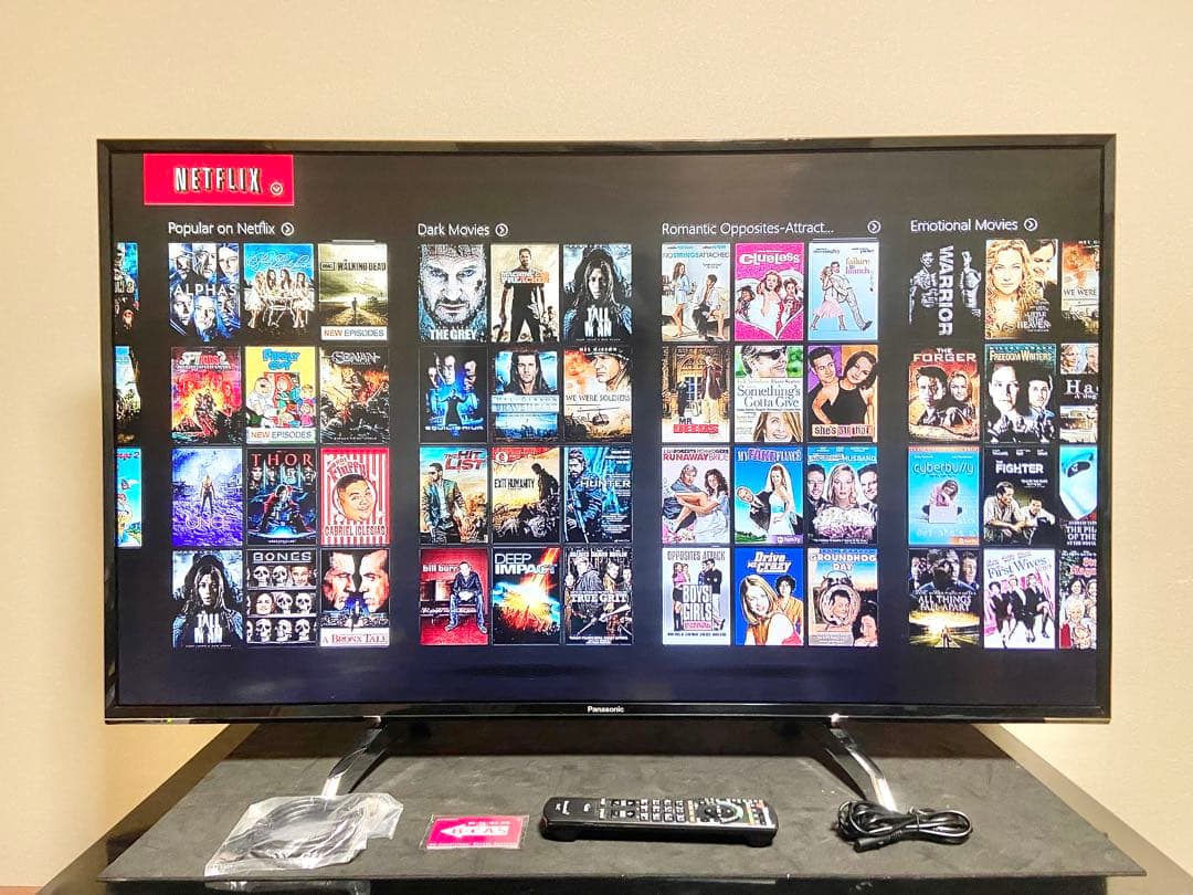 【今だけ優待価格】Panasonic VIERA 49V型4K・3チューナー