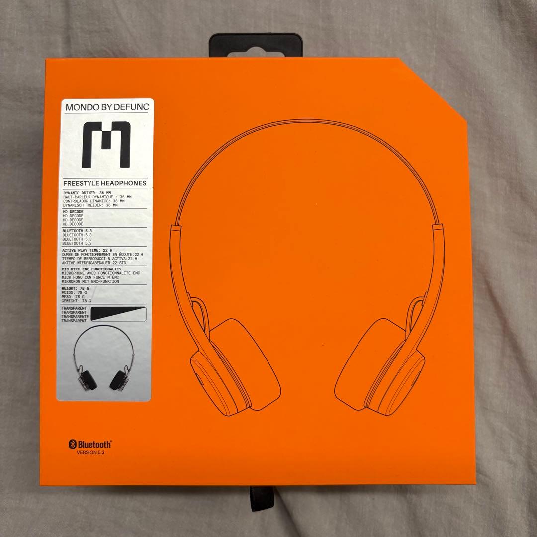 ヘッドホン MONDO BY DEFUNC FREESTYLE HEADPHONES