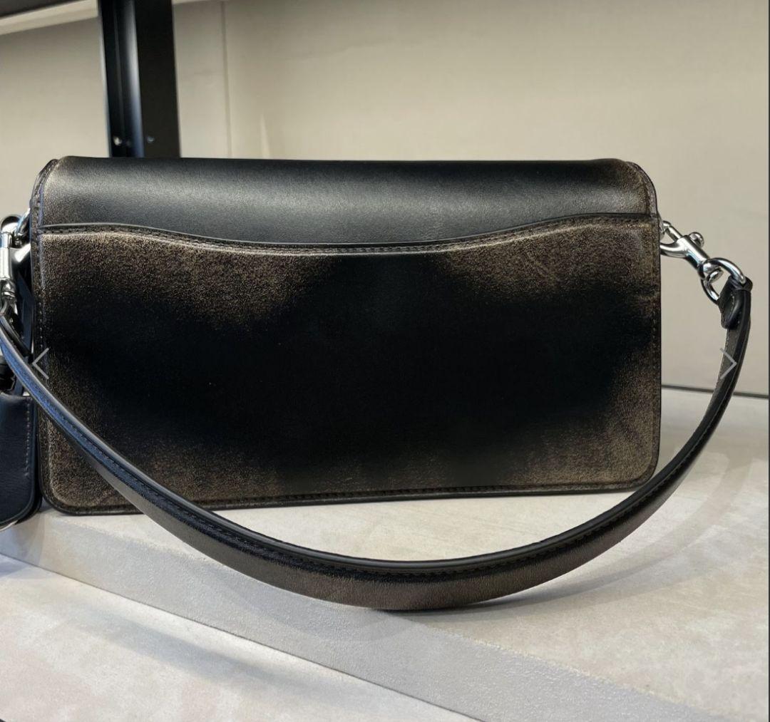 COACH◆タビー ショルダー バッグ 26・ラブド レザー