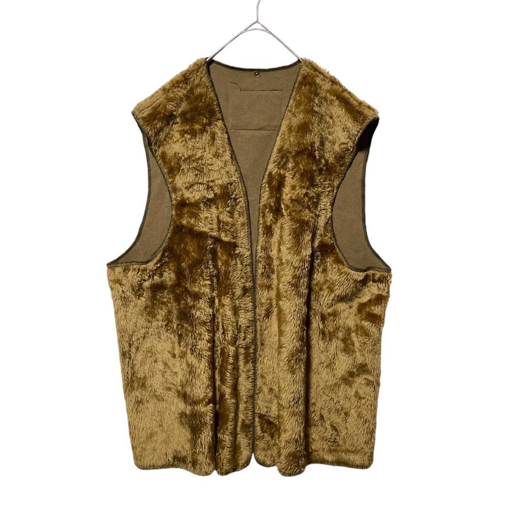 Barbour バブアー ボアライナー パイル ベスト ブラウン 44 L相当