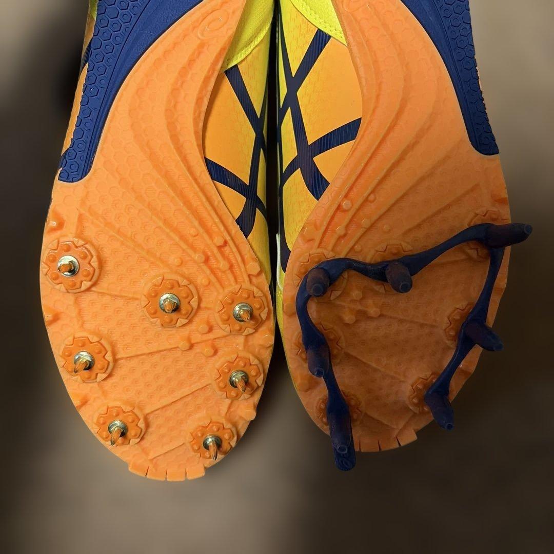 美品ASICS EFFORT 13 スパイクシューズ 27.5cm