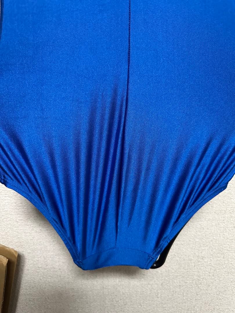 競泳水着 アリーナ arena Mサイズ ABL 青 パイピング 学年色