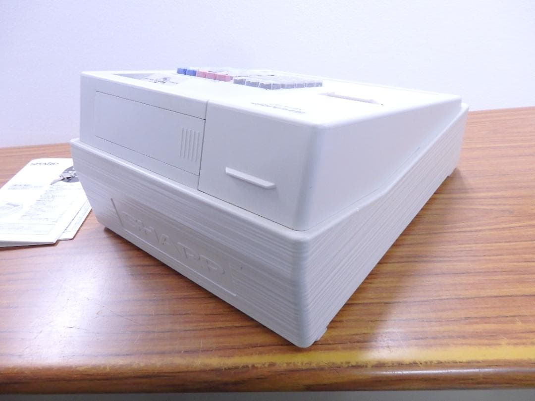 4120 綺麗 設定無料 XE-A147-W レジスター　8部門 インボイス