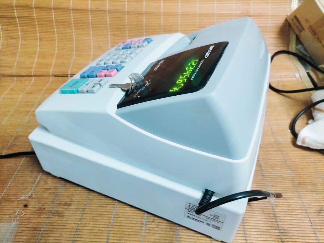 シャープレジスター　XE-A127　簡単便利特殊　送料込　773000