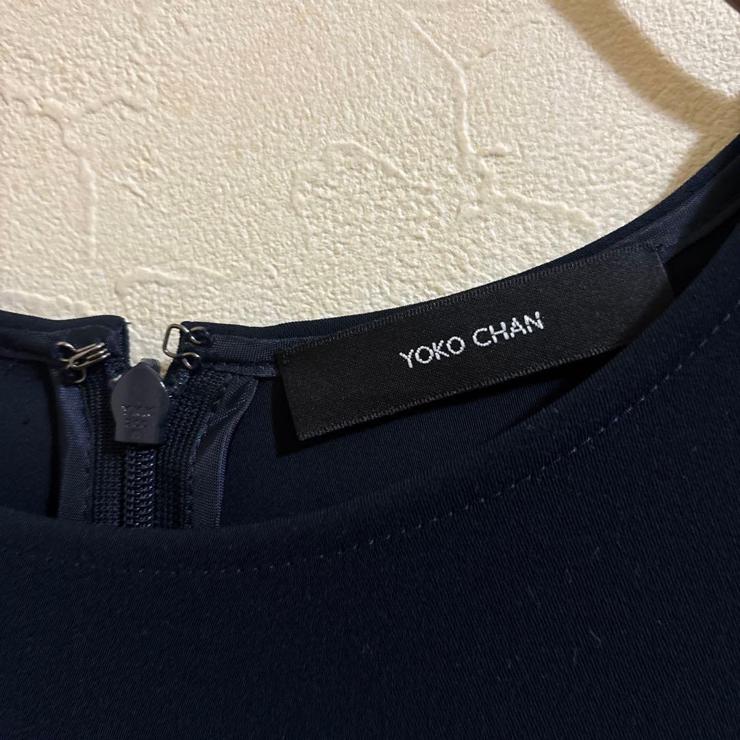 YOKOCHAN ネイビートップス