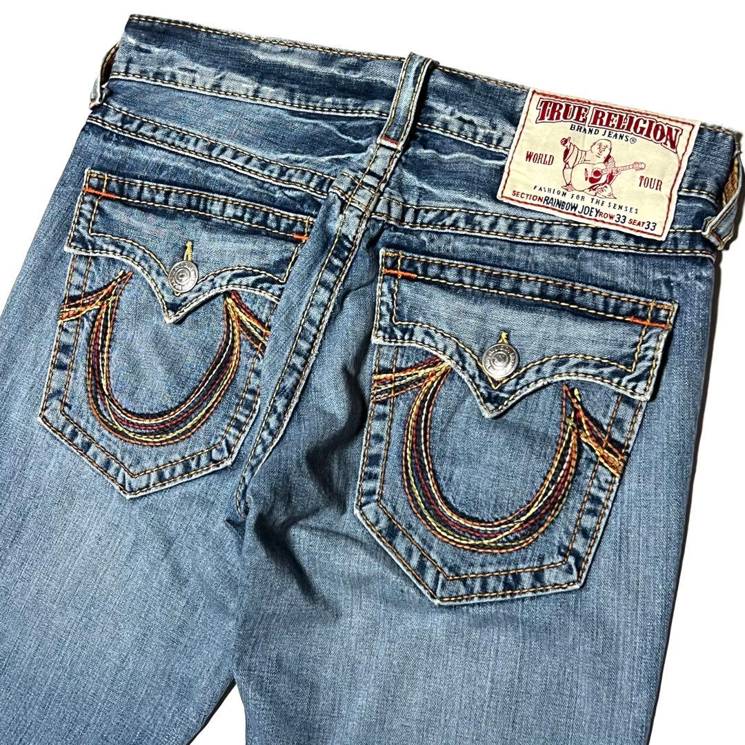 00s True religion rainbow joey USA製 33