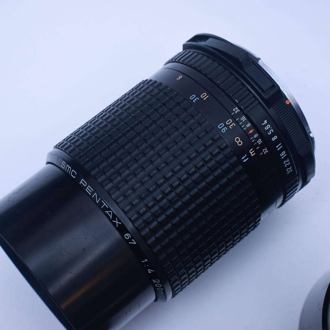 PENTAX67 レンズ3本 200mmf4 300mmf4 テレコン