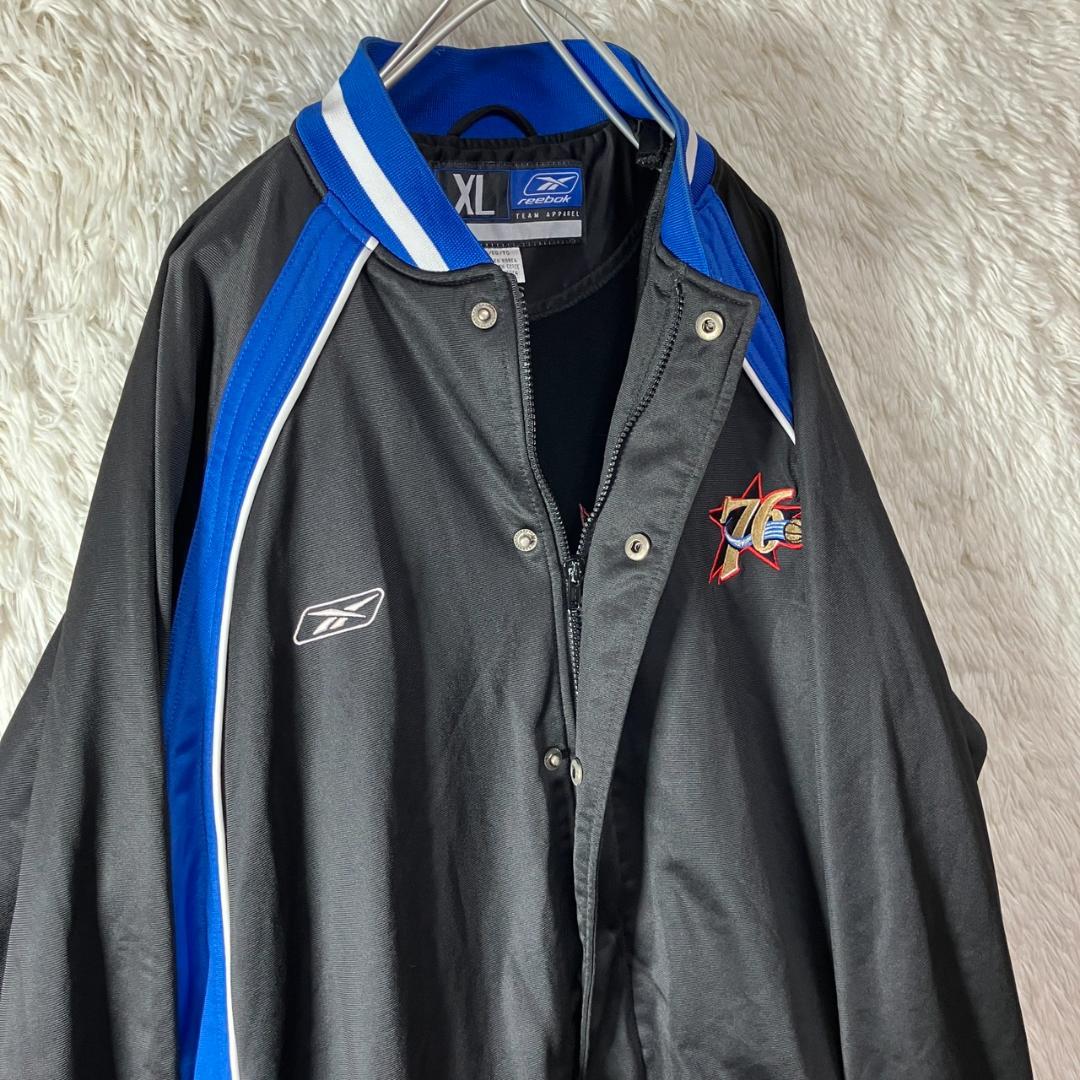 美品 リーボック NBA 76ers シクサーズ ジャージ ジャケット XL