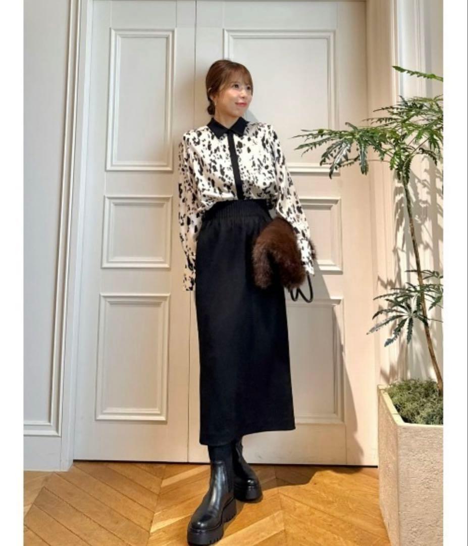 26春夏　アルアバイル　ブラウス　パックプリーツ