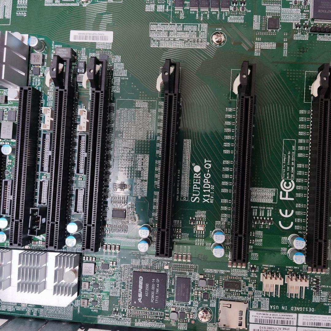 40コア80スレッド i9超XEON goldx2/96GB/2000Wx2