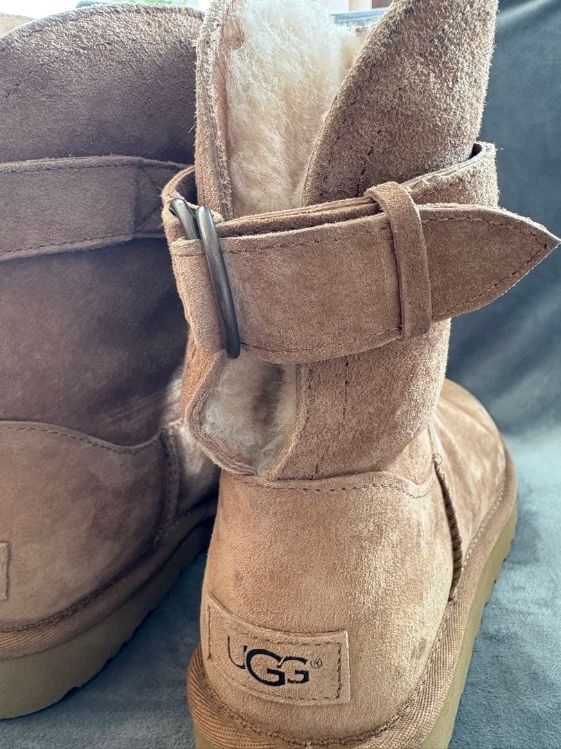 UGG ムートンハーフブーツ 25cm USA 8 サイズ　美品