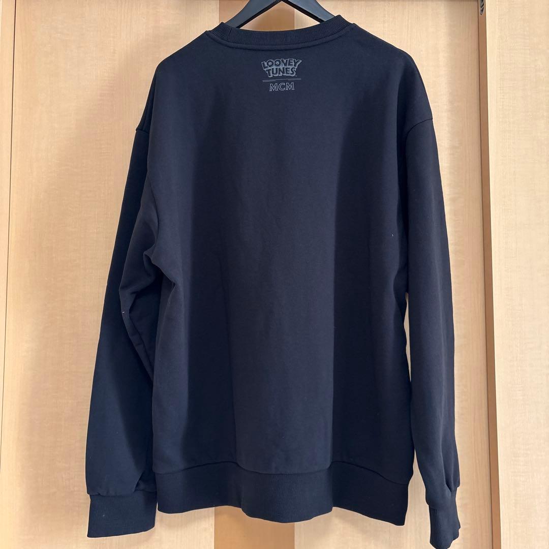 【美品】MCM ルーニー・テューンズ　トゥイーティー　コラボ スウェットシャツ黒