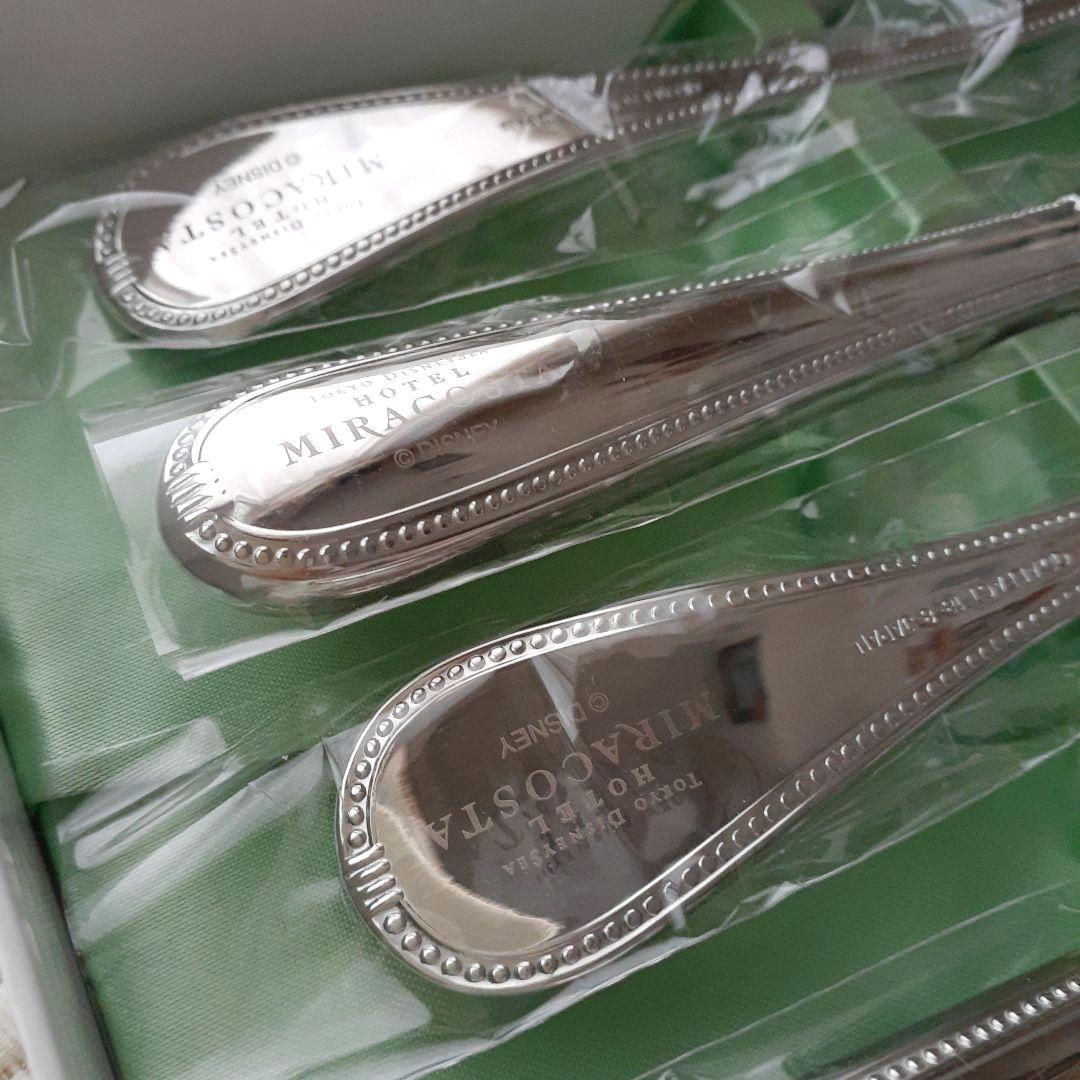 ディズニー　ミラコスタ　ホテル　カトラリー　フォーク　ナイフ　30回　宿泊　記念