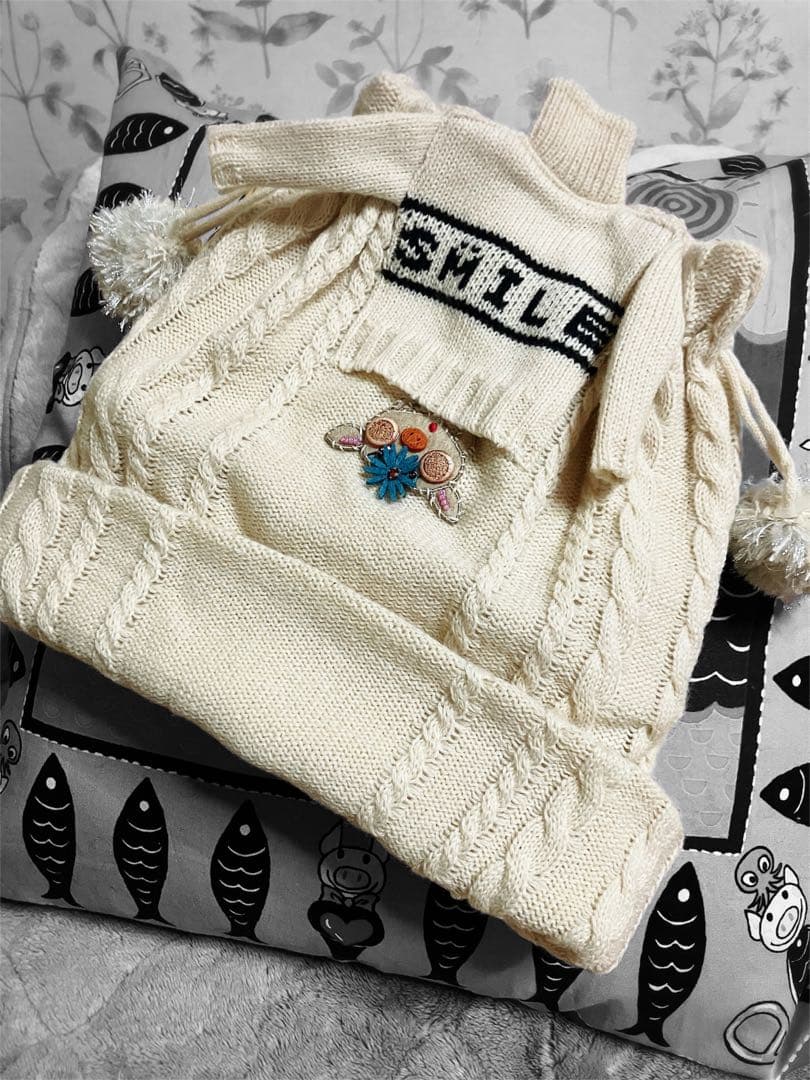 アルベロベロ ネックウォーマー ビーニー 新品タグ付き オマケあり