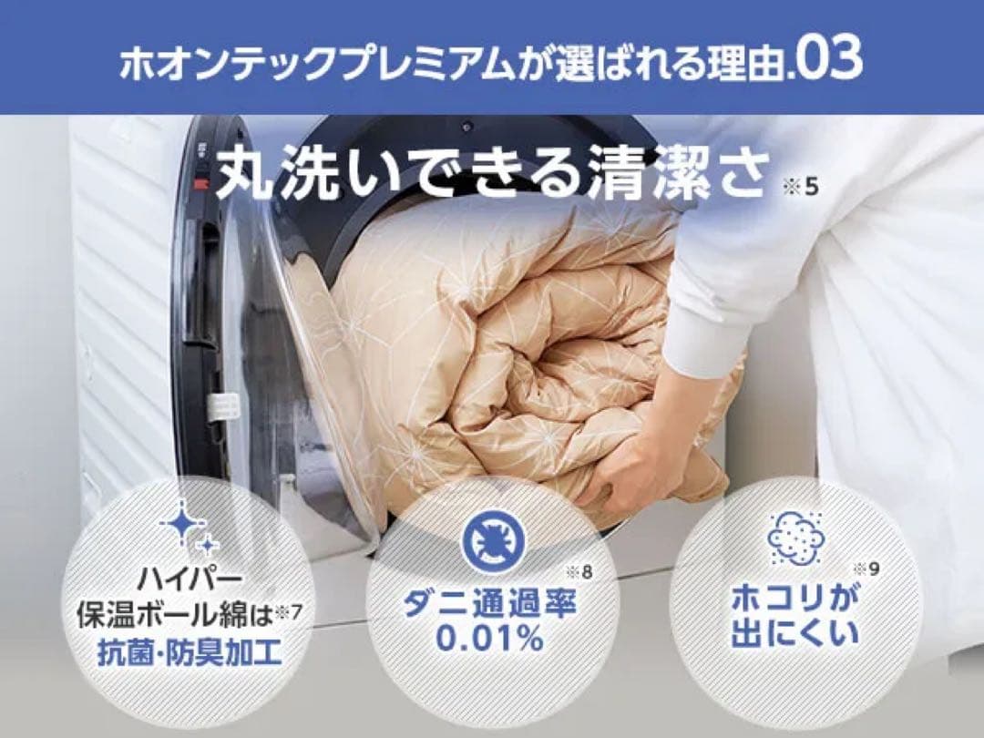True Sleeper ホオンテック掛け布団プレミアム２枚セット