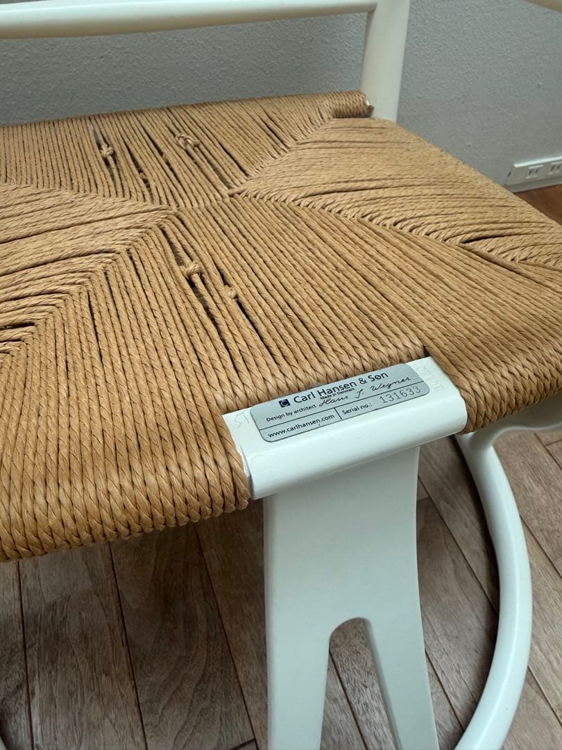 【正規品】 Yチェア カールハンセン ホワイト 本物保証　（131633）