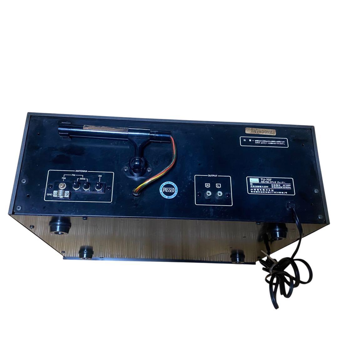 【動作品】Sansui サンスイ TU-707 AM/FM ステレオチューナー