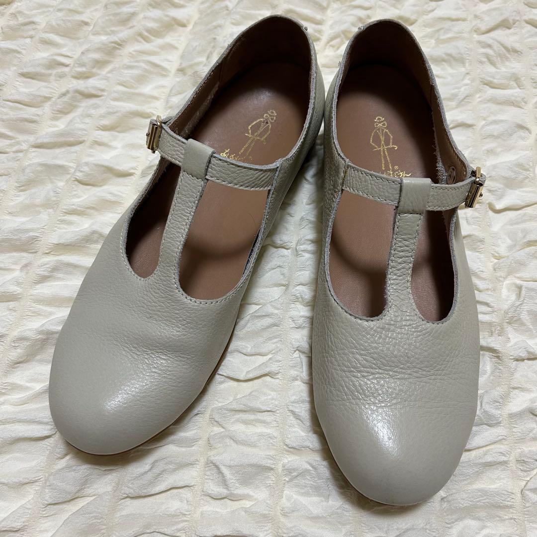 あしながおじさん デイリーユースしやすいTストラップシューズ パンプス 24cm