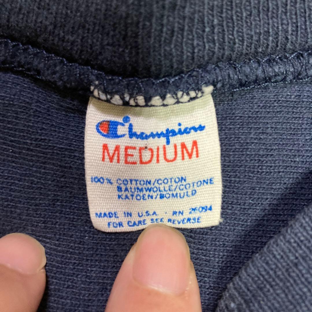 80s Champion US.NAVY フットボールT トリコタグ