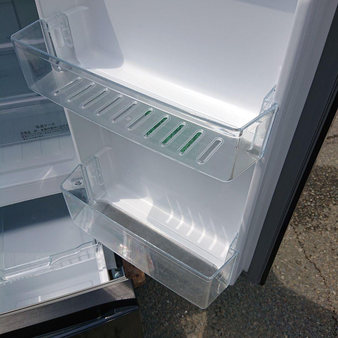 Hisense2021年製154L冷蔵庫 ブラック 送料/設置無料