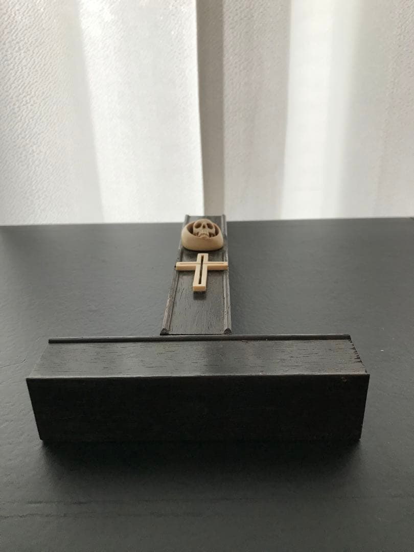 antique skull アンティーク スカル 十字架 洋物 オブジェ 置物