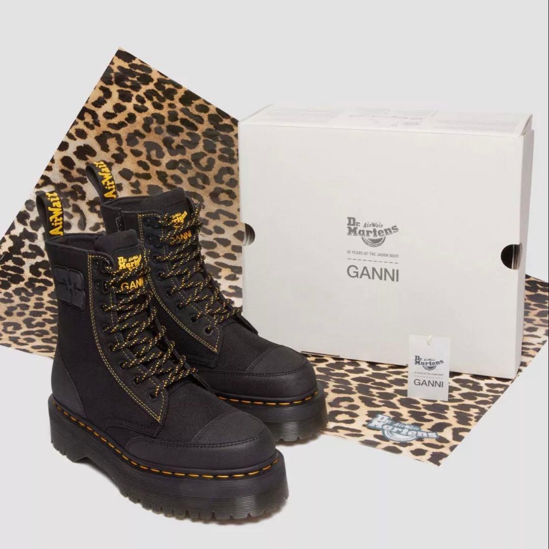 Dr.Martens × GANNI ブーツ　※年初セール5日まで