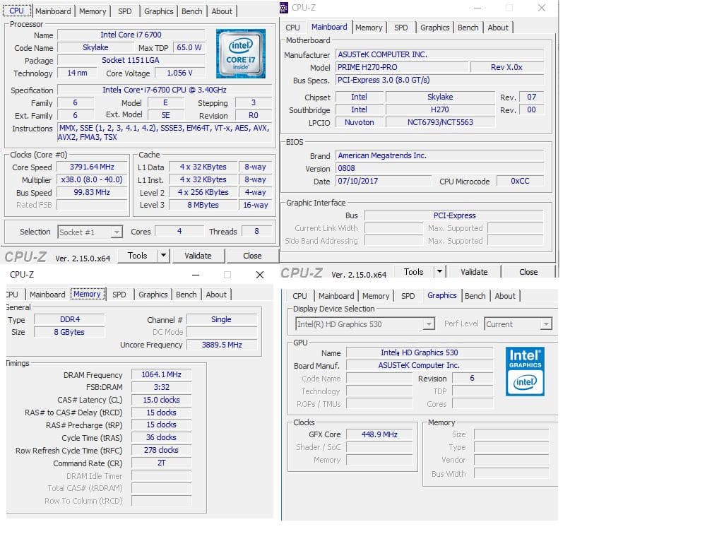 Windows10 デスクトップPC 自作