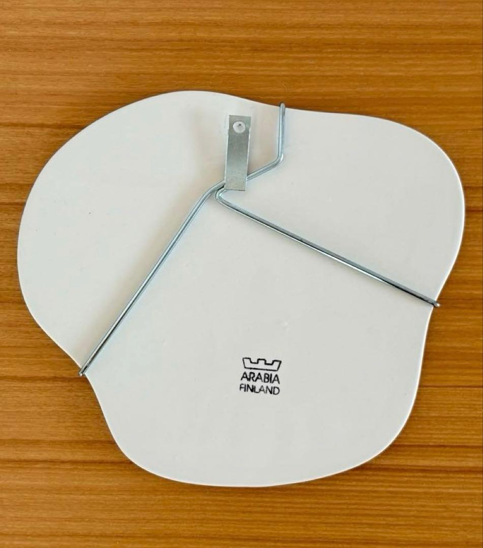 【希少カラー】ARABIA アラビア ヘルヤ \"Päivänsini\" 陶板画