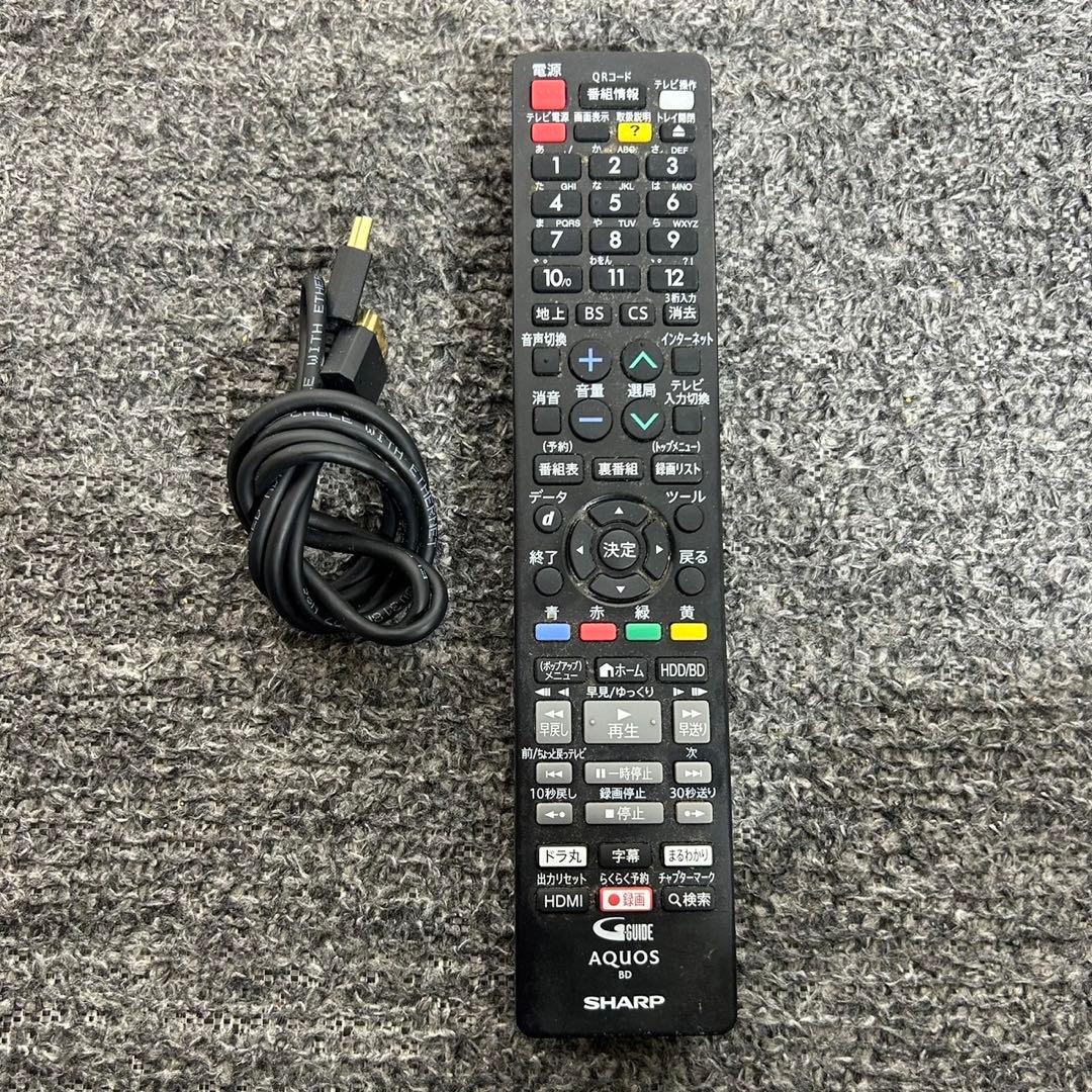 SHARP ブルーレイレコーダー AQUOS BD-UT3100 C193