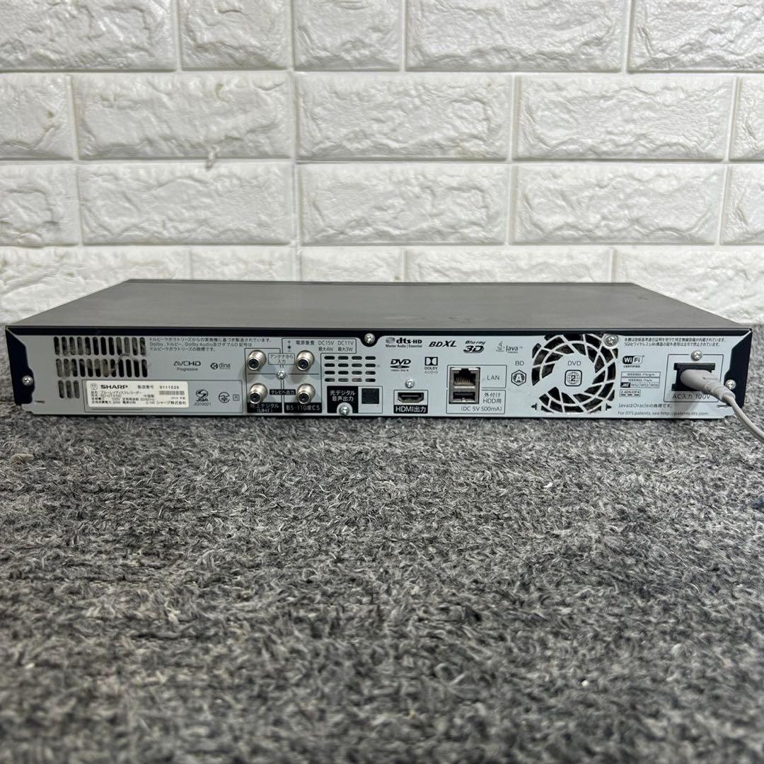 SHARP ブルーレイレコーダー AQUOS BD-UT3100 C193