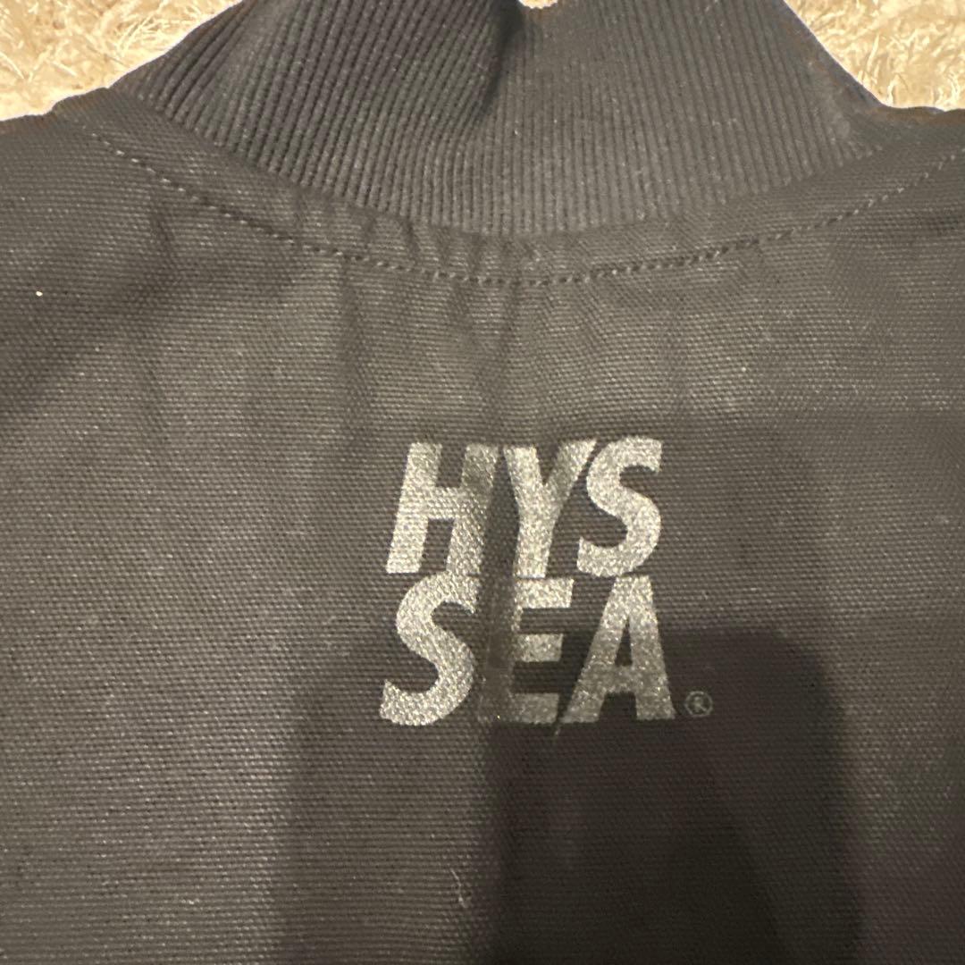 HYS SEA ブラック ジッパーベスト