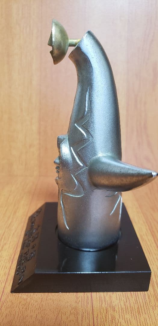 我が家の宝物・昭和45年・大阪万博のお土産品【太陽の塔】鉄製