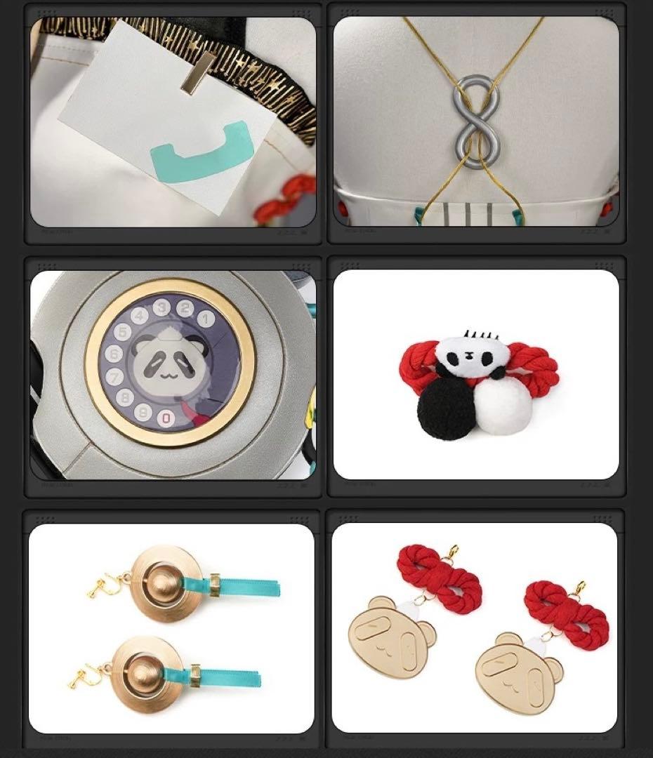 ゼンレスゾーンゼロ ダイアリン コスプレ衣装 S + 電話 ゼンゼロ