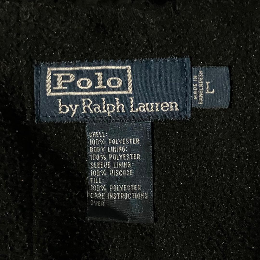 90s ラルフローレン 中綿 スイングトップ ハリントン ジャケット 古着