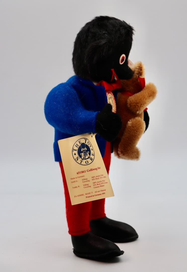Golliwog-Set シュタイフ ゴリウォグ23cmとテディBのセット