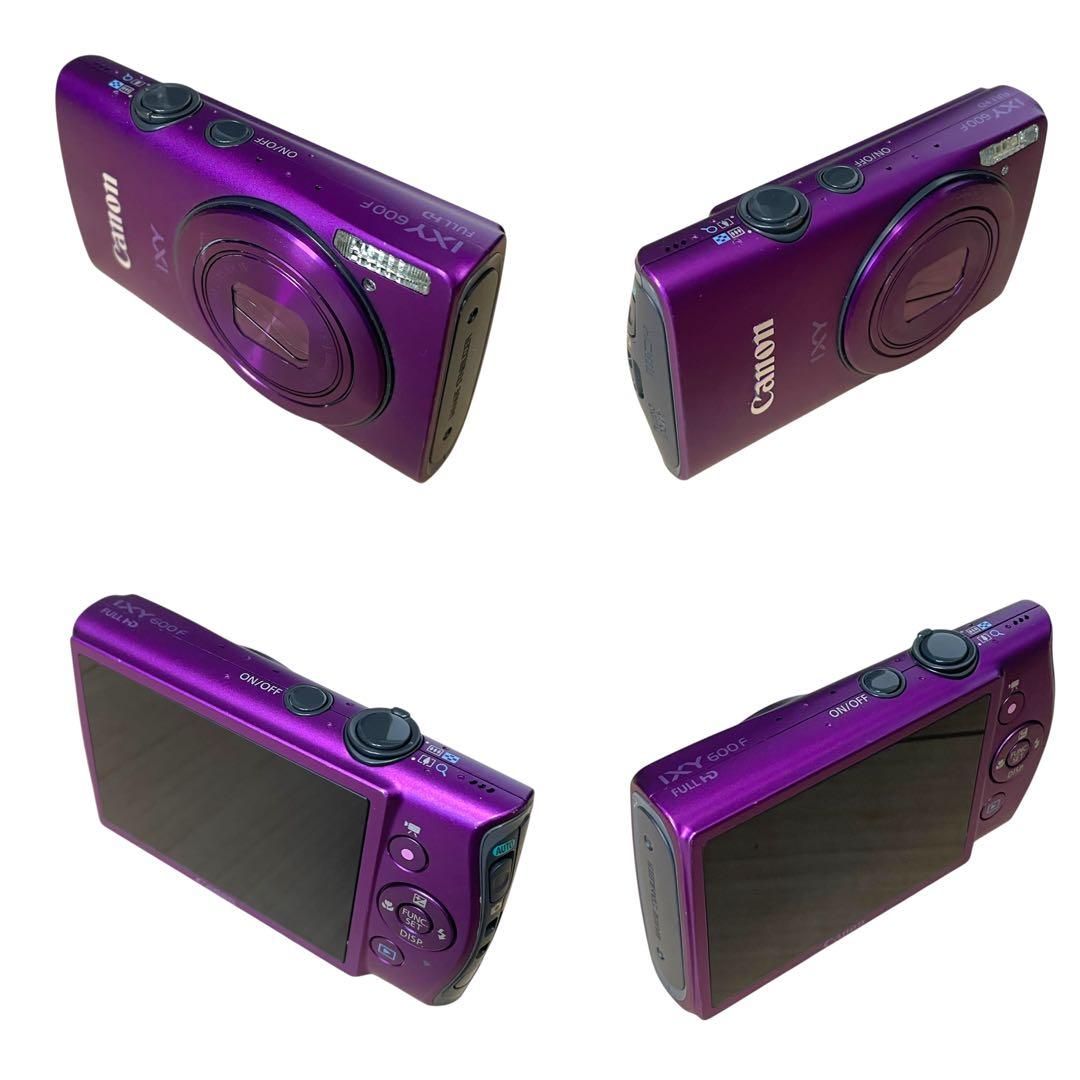 Canon IXY 600F パープル 付属品多数 オールドコンデジ