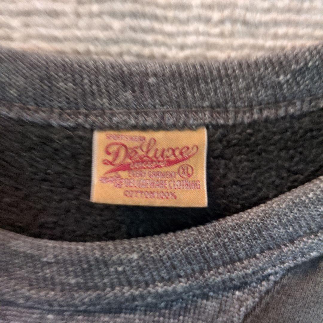 Deluxe Wareコットン100% XL Vネック スウェット