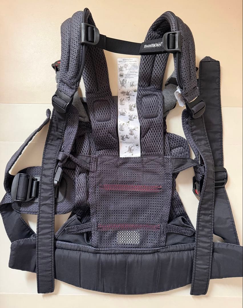 BABYBJÖRN HARMONY 抱っこ紐 アンスラサイト