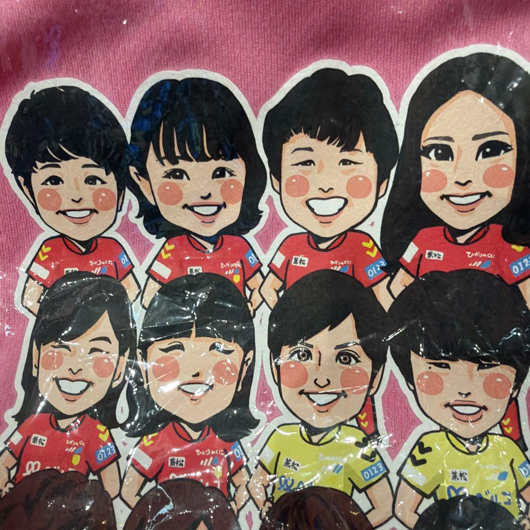 inac神戸　Tシャツ　選手デフォルメキャラ　L