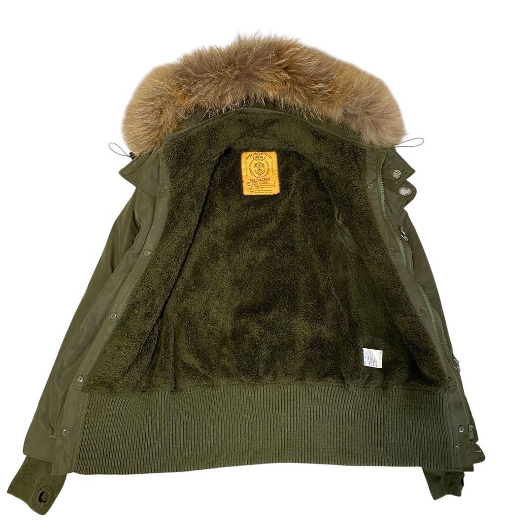 SLY ファー モッズコート 平成 y2k フェアリーグランジ ダークコア