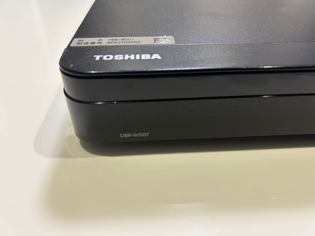 TOSHIBA REGZA DBR-W507 Blu-rayレコーダー