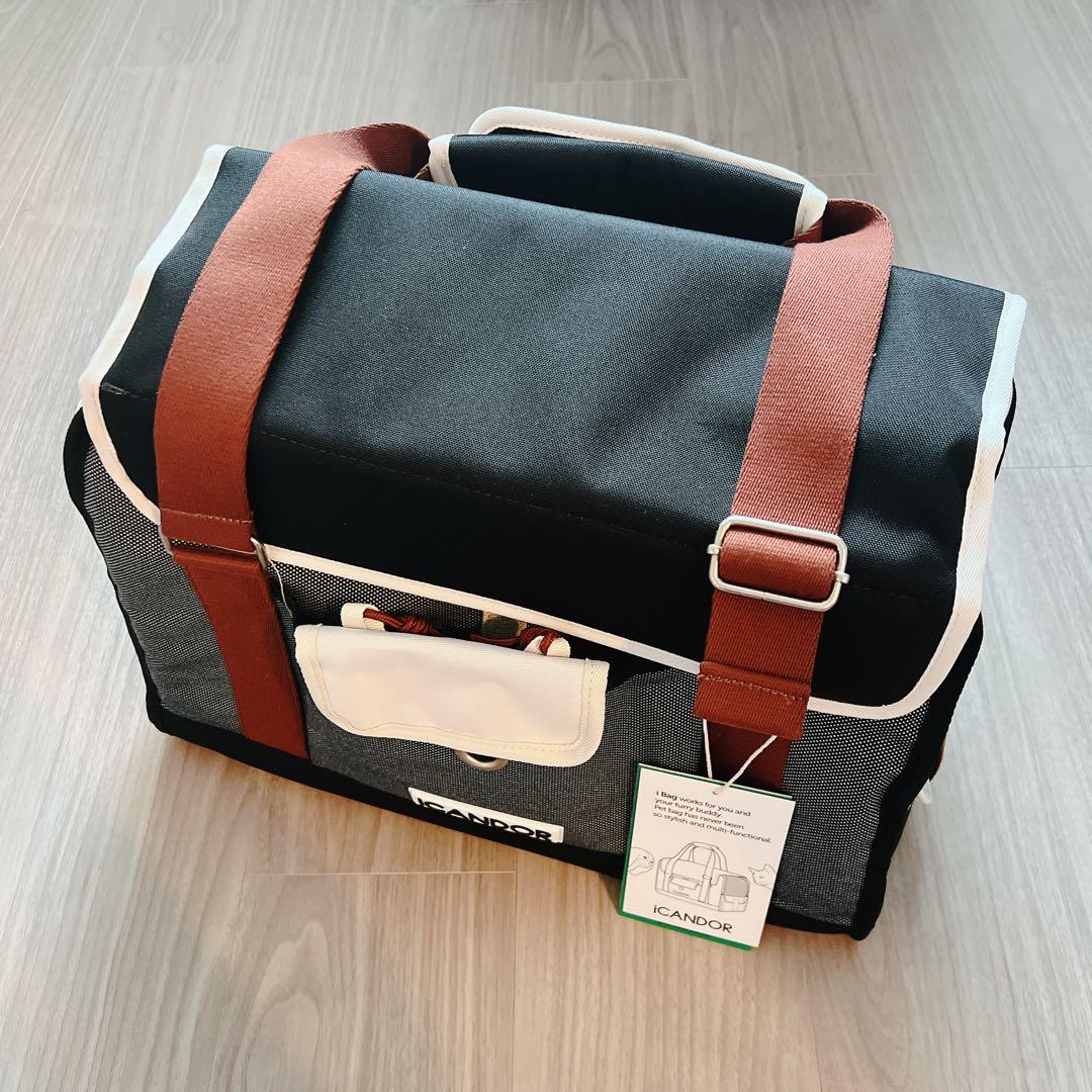 新品【iCANDOR】 i bag （Sassy Cream）犬用キャリーケース