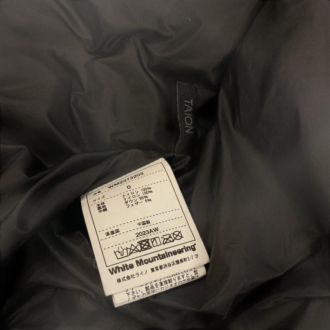 White Mountaineering TAION サイズ0 ダウンジャケット