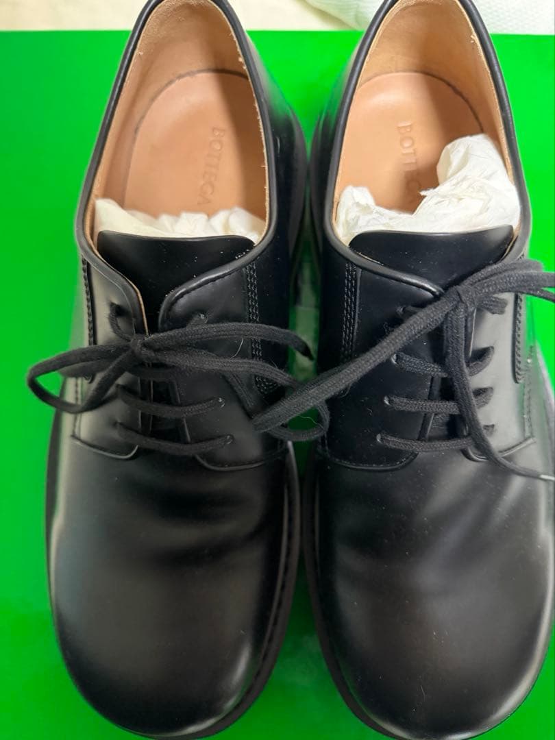 ❗️現行　未使用　国内正規品　毎日値下げ❗️ボッテガ　カーフスキン　レザー　シューズ